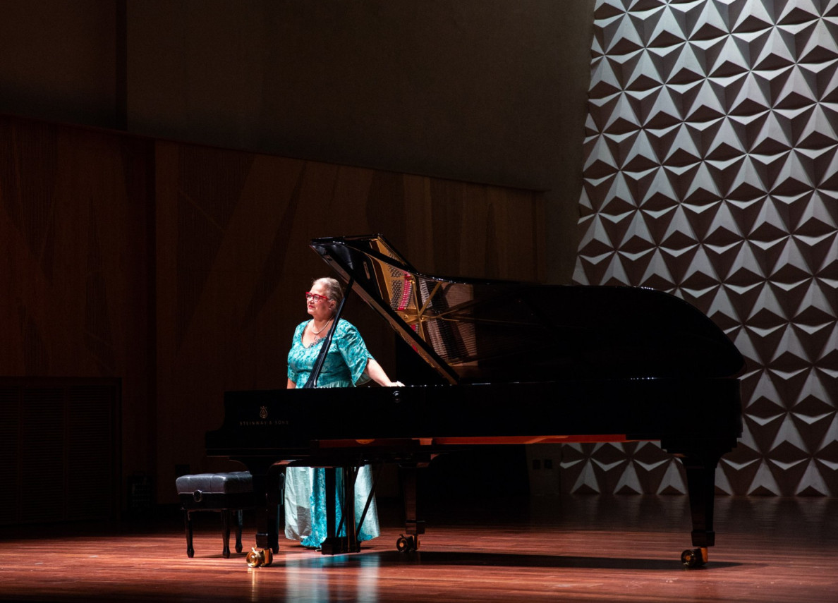 Pianistka Ewa Pobłocka