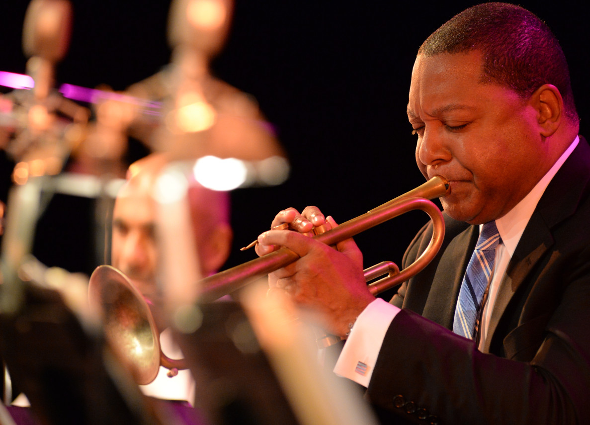 Portrait of Wynton Marsalis